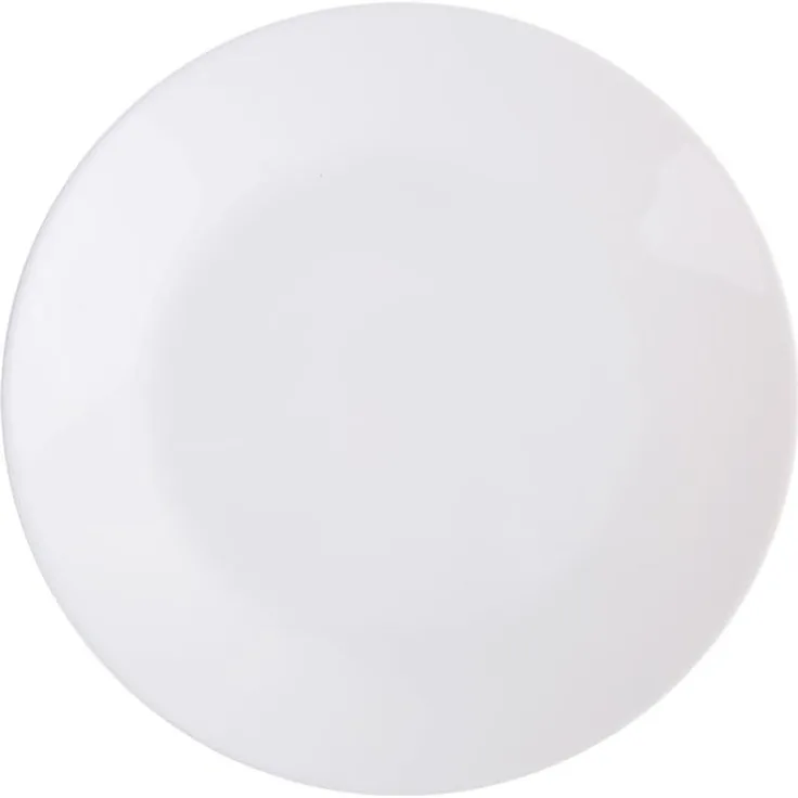 Dajar Speiseteller Zelie 25 cm Arcoroc, Glas, Weiß