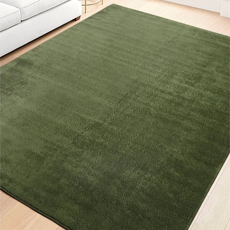 Andiamo Teppich Arezzo, rechteckig, Höhe: 16 mm, Uni Farben, weicher Flor, waschbar, ideal im Wohnzimmer & Schlafzimmer – Bild 1
