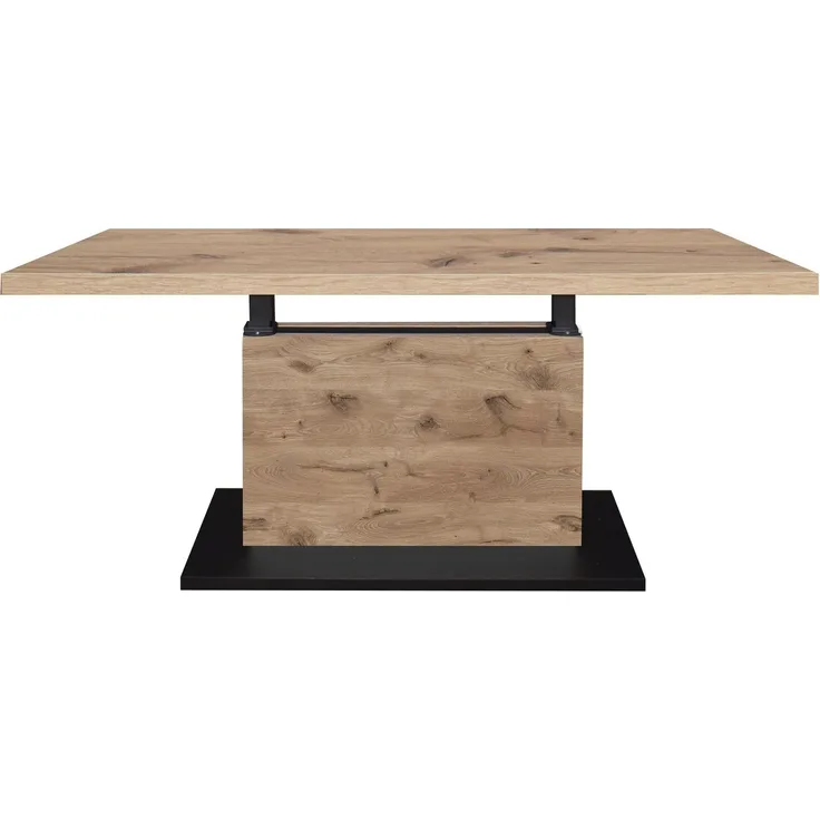 Couchtisch Höhenverstellbar Else 4 120x49x70 Holzwerkstoff Viking Oak