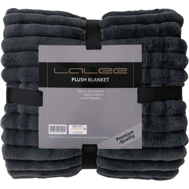 Wohndecke in Cordoptik PLUSH BLANKET – Bild 1