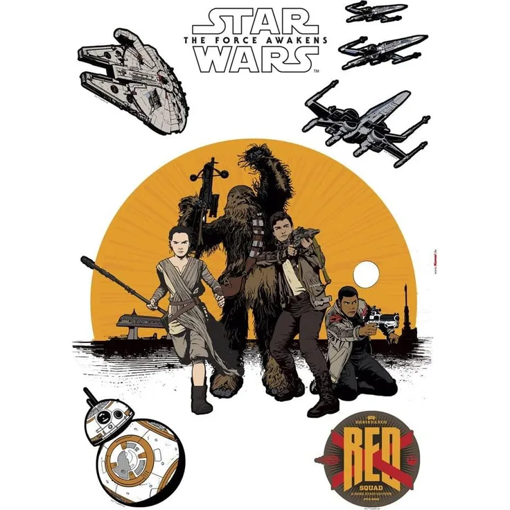 Komar Deco-Sticker Star Wars Resistance