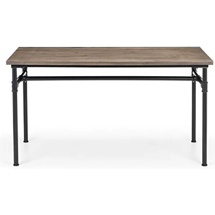 Julian Bowen Esstisch Carnegie, Ulmenholz in Mokka und Schwarz – Bild 2