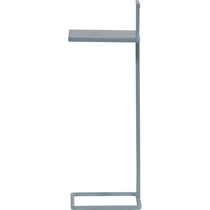 Beistelltisch Toste Metall, modern und quadratisch, hellblau lackiert, 64 x 22 x 22 cm – Bild 2