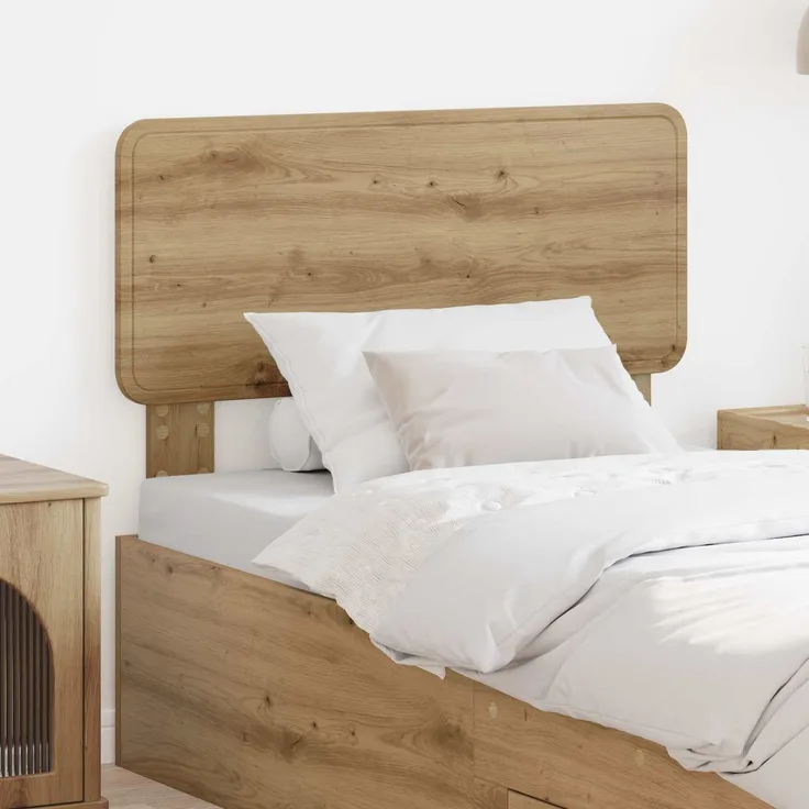 vidaXL Kopfteil Artisan-Eiche Holzwerkstoff 90 x 93 x 3 cm Braun (Art-Nr 888593)