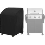 Awnic wasserdichte abdeckhaube für Grill, grillabdeckung wetterfest, Grill Abdeckung für Weber, Tepro Holzkohlegrill, 420D Oxford Gewebe 105X49X102cm