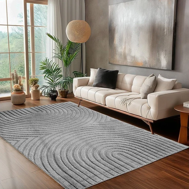 Carpettex Designteppich Skandinavischer Boho, Rechteckig, Höhe: 8 mm, Teppich Wohnzimmer, Schlafzimmer, Gästezimmer – Bild 1