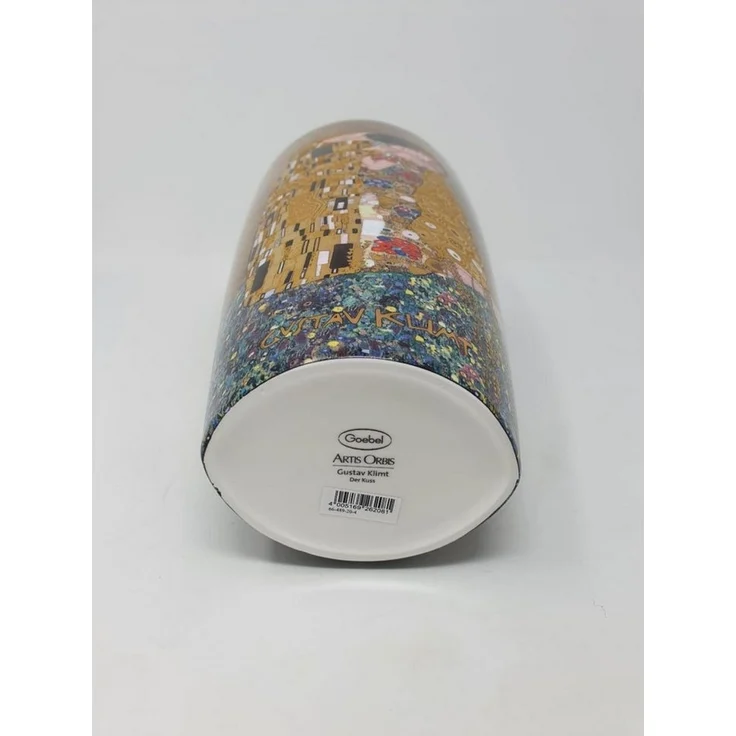 Goebel Dekovase Gustav Klimt, Farbe: Gold, Motiv: Der Kuss – Bild 3