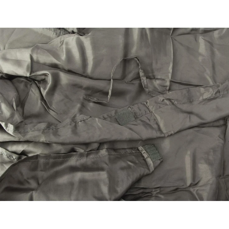 Origin Outdoors Sleeping Liner Hoody Seide, Deckenform, anthrazit – Bild 3