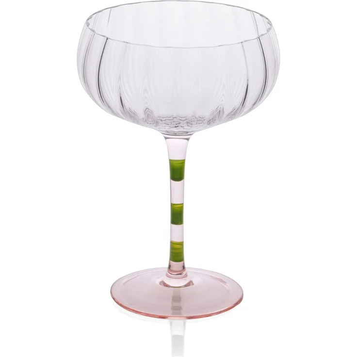 Hermia Concept 'BRD0153 - 4'lü' Eisbecher-Set (4-teilig), Rosa / Grün, 11 x 11 x 15 cm, 240 ml – Bild 3