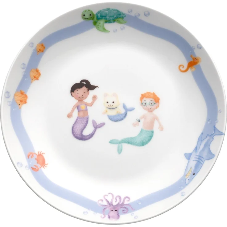 Leonardo BAMBINI Avventura Kindergeschirr Set 3-teilig Meer – Bild 3
