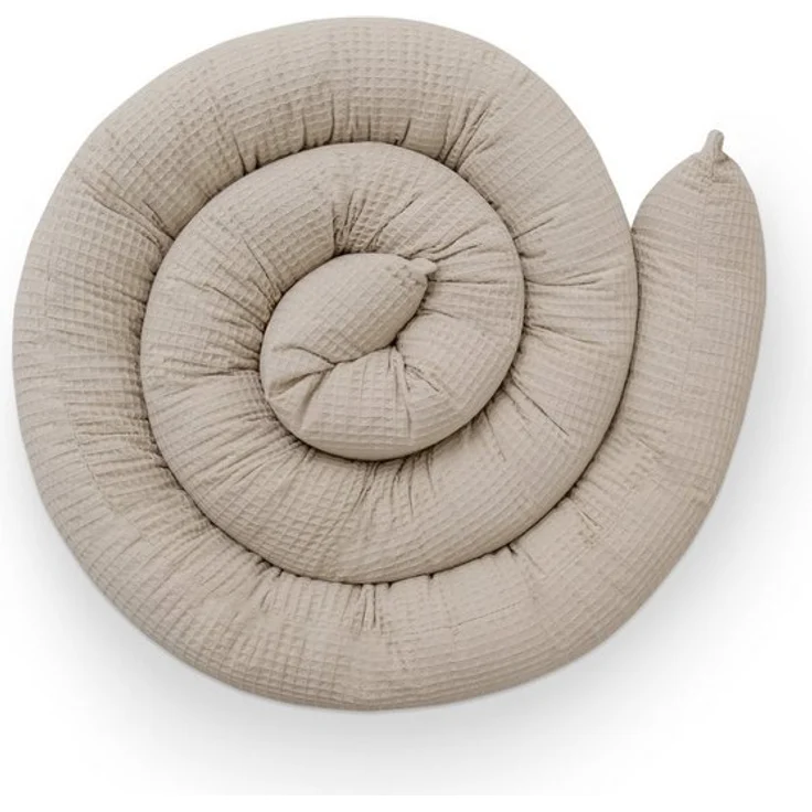 Ehrenkind Nestchenschlange Bettschlange aus 100% Bio-Baumwolle, Schutz und Geborgenheit, (Kuschelschlange, Bettumrandung Babybett), Bettschlange Baby – Bild 4