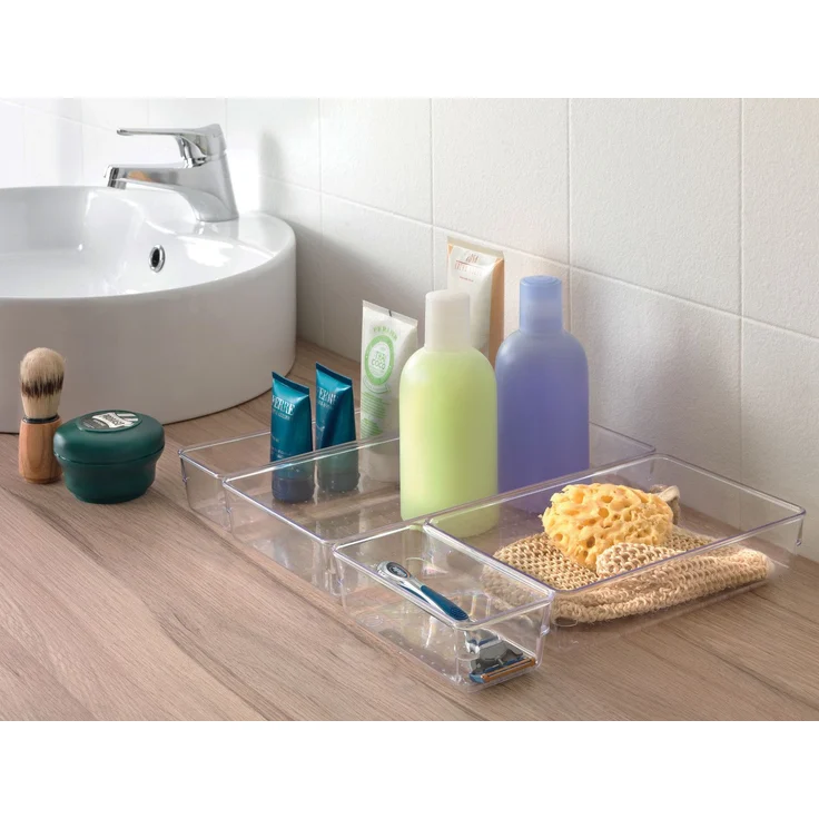 Metaltex 235456000 Schubladen-Organizer MEDIUM Slim 7,5 x 23 x 5,5 cm ohne Deckel / Organisationsbox – Bild 7