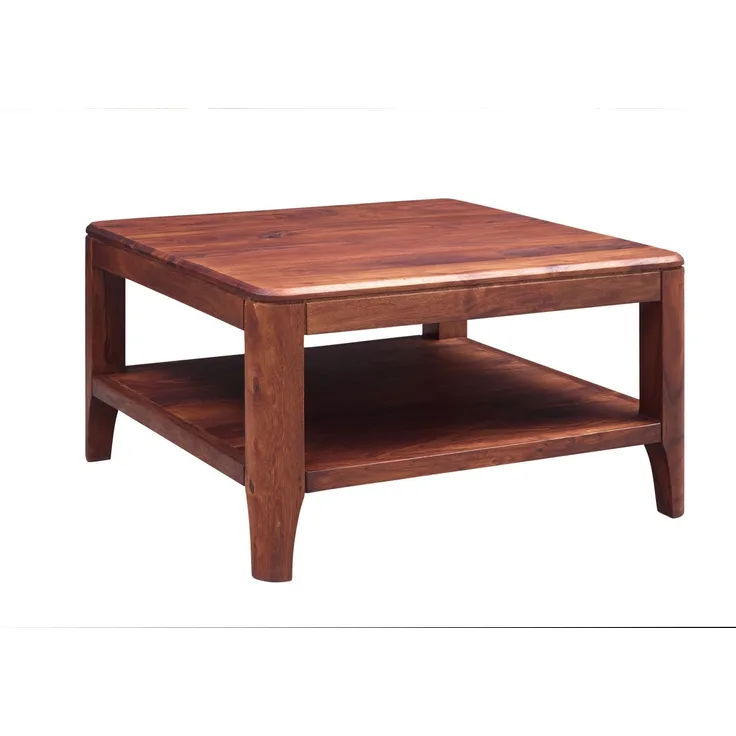 Couchtisch Sheesham70x70x40 walnuss geölt BROOKLYN #10