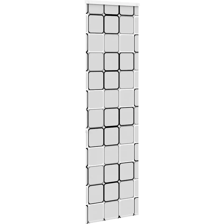 vidaXL Duschrollo mit Kassette 80x240 cm Stoffbreite 76 cm 4015043 – Bild 4