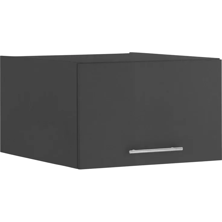 Laundreezy Schrankaufsatz für Waschmaschinenschrank, Anthrazit - Aufsatzschrank für zusätzlichen Stauraum in der Waschküche - 60 x 38 x 68 cm (B/H/T)