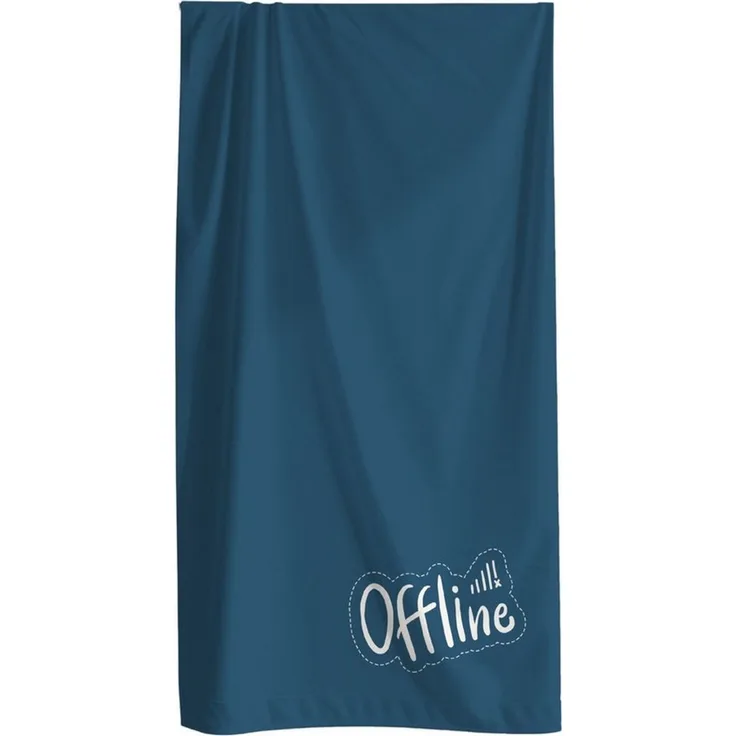 MTOnlinehandel Strandtuch "Fernweh" • Badetuch XXL • 100x200 cm • Schnelltrocknend, Baumwolle & Mikrofaser Mix (1-St), extra groß • weich & saugfähig