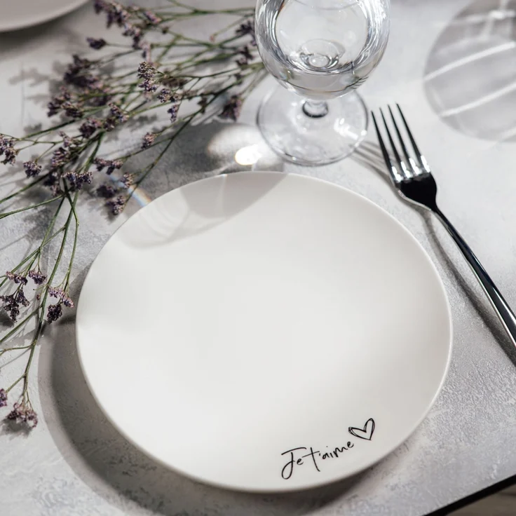 Villeroy & Boch Statement Frühstücksteller Je t'aime ø 21,2 cm – Bild 2