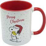 Peanuts X-MAS Mug - 330 ml Tasse Rot