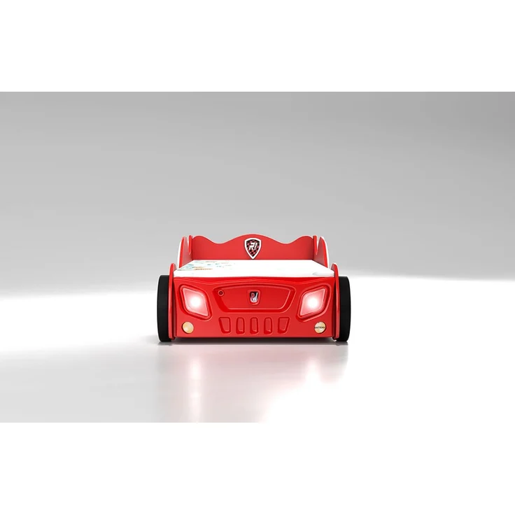Kinderbett Monza mit Lattenrost 90x190 cm in Rot – Bild 6