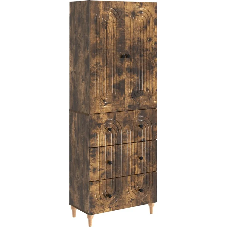 vidaXL Schrankset 2 pcs 66 x 34,5 x 90 cm Holzwerkstoff 3416462 – Bild 1