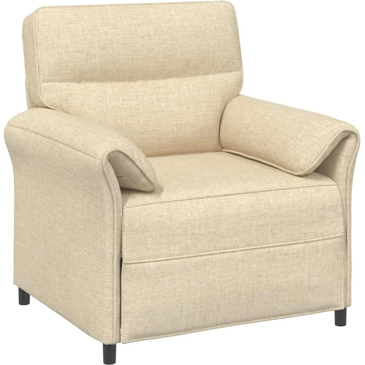 vidaXL Sofa Set 2 stk. Creme Stoff 3424878 – Bild 3
