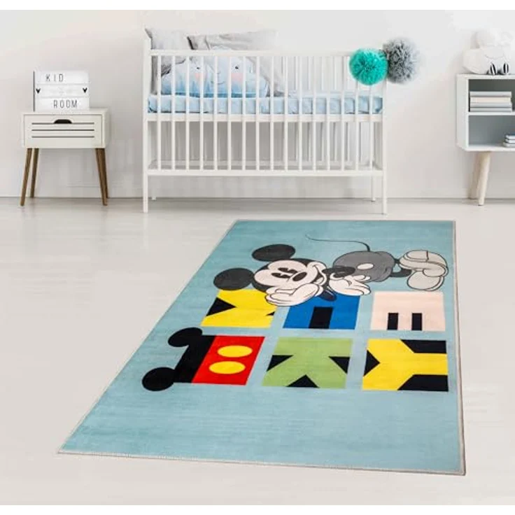 Disney Kinderteppich Disney Home - 80x120 cm - Spiderman, Cars, Frozen, Mickey, Minnie, Rechteckig, Höhe: 5 mm – Bild 5