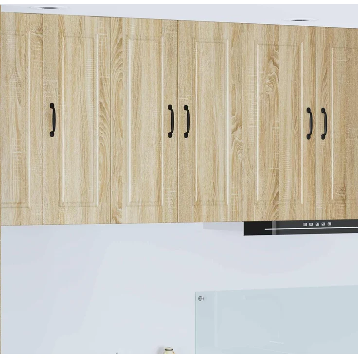 vidaXL Wandschrank PORTO Sonoma-Eiche 60 x 31 x 80 cm Holzwerkstoff 885397 – Bild 1