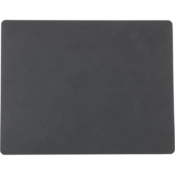 LIND DNA Table Mat Square L 35x45 cm Nupo Anthracite – Bild 1
