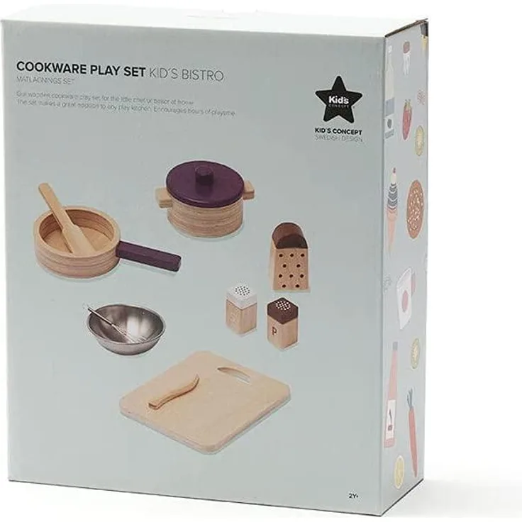Küchenutensilien Set Bistro aus Holz | Kid's Concept