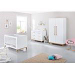 Pinolino 'Riva' 3-tlg. Babyzimmer-Set weiß, extrabreit