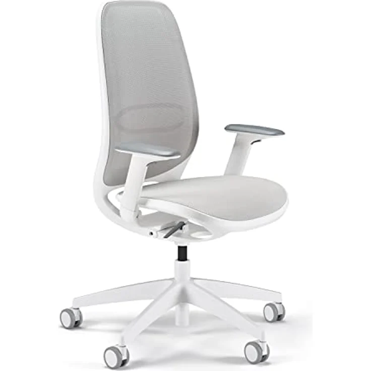 sedus Bürostuhl se:air: Bürostuhl aus Netzmembran mit Mulitfunktionsarmlehnen, (automatischer Gewichtsanpassung und Lordosenstütze, Zeitloses und filigranes Design) – Bild 2
