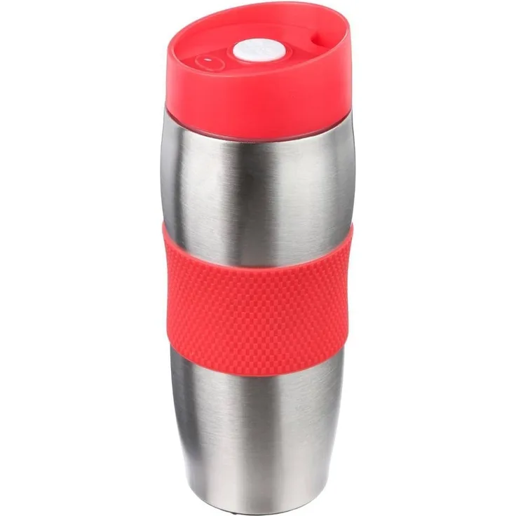 Secret de Gourmet Edelstahlbecher TRAVEL, 360 ml, rot