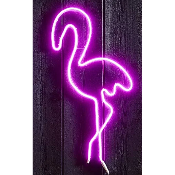 Best Season LED-Silhouette 'Flatneon', 230 LED, Flamingo – Bild 2