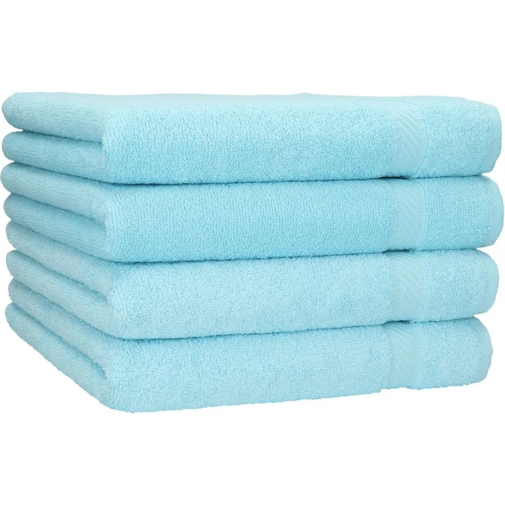 Betz Duschtücher 4 Stück Duschtücher Set Palermo Größe 70x140 cm, 100% Baumwolle (Set, 4-St)