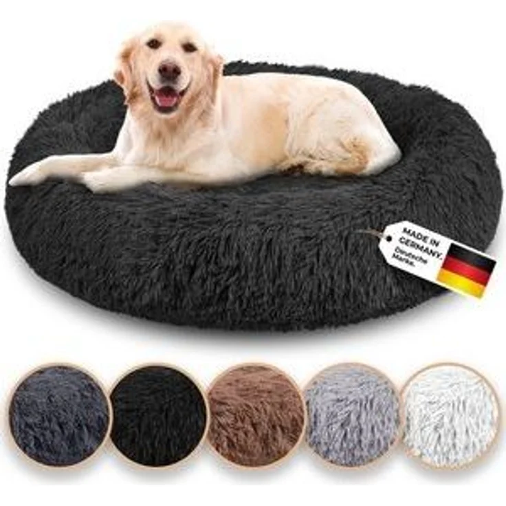 Belune Tierbett Kuschelweiches Hundebett mit Bezug - Original Belune - Made in Germany, vegane Materialien, waschbarer Bezug, verschiedene Größen und Farben, extra gemütlich – Bild 6