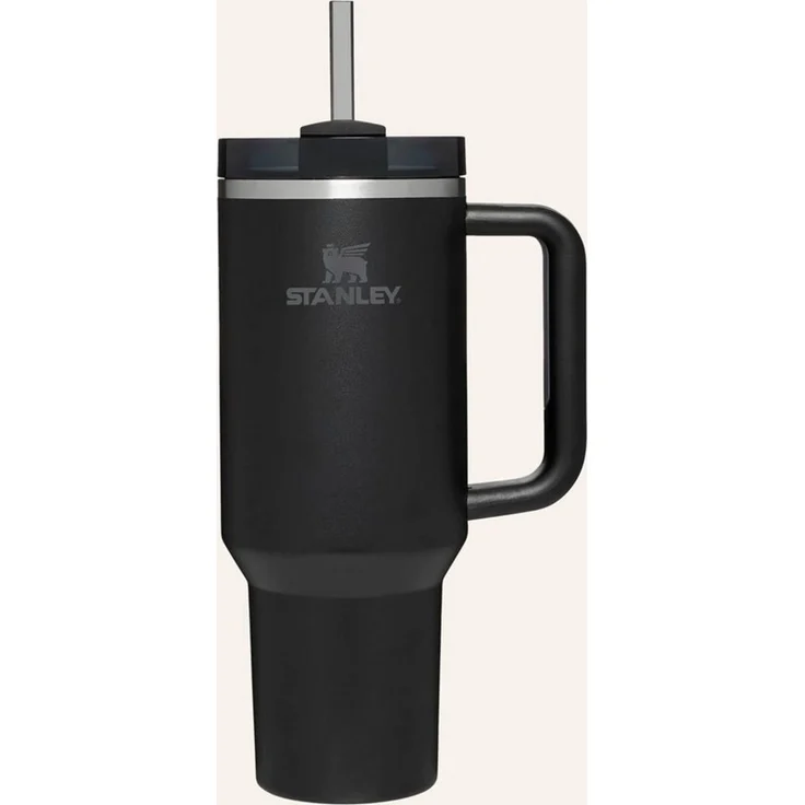 Stanley 1913 Thermoflasche Quencher H2.0 FlowState™ Tumbler, 1.2L Schwarz, Schwarz – Bild 1