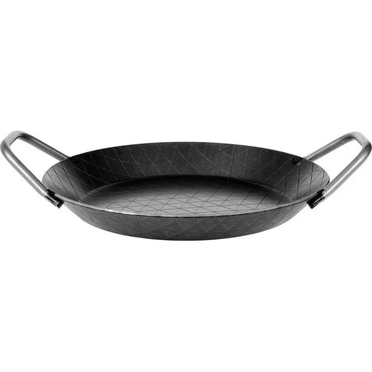 GRÄWE Bratpfanne GRÄWE Servierpfanne 24 cm, Eisen, 2 Griffe