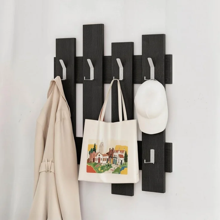 Decortie Wandgarderobe Wave, Aufhänger/ Hänger, 64 x 4 x 81 cm – Bild 5