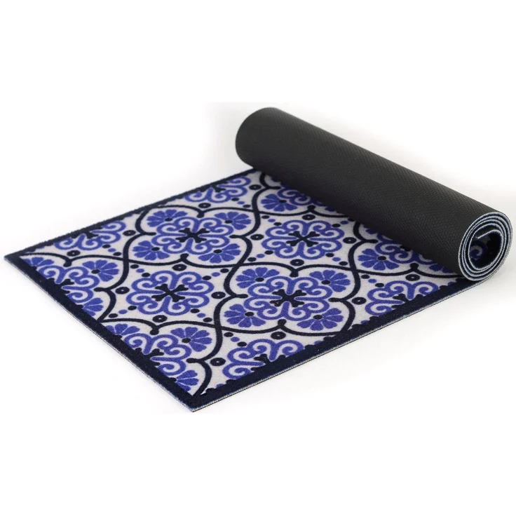 Primaflor-Ideen in Textil Küchenläufer LISSABON, Made in Belgium, rechteckig, Höhe: 5 mm, Motiv Ornamente, Fliesen Design, rutschhemmend, waschbar, Küche – Bild 2