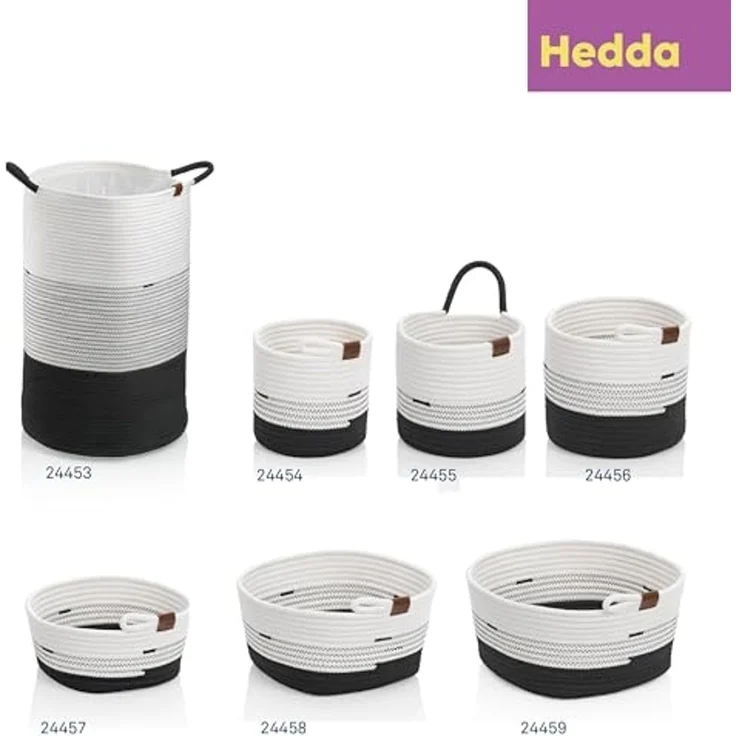 kela Wäschesack Wäschesack HEDDA, Weiß, Ø 40 cm – Bild 6