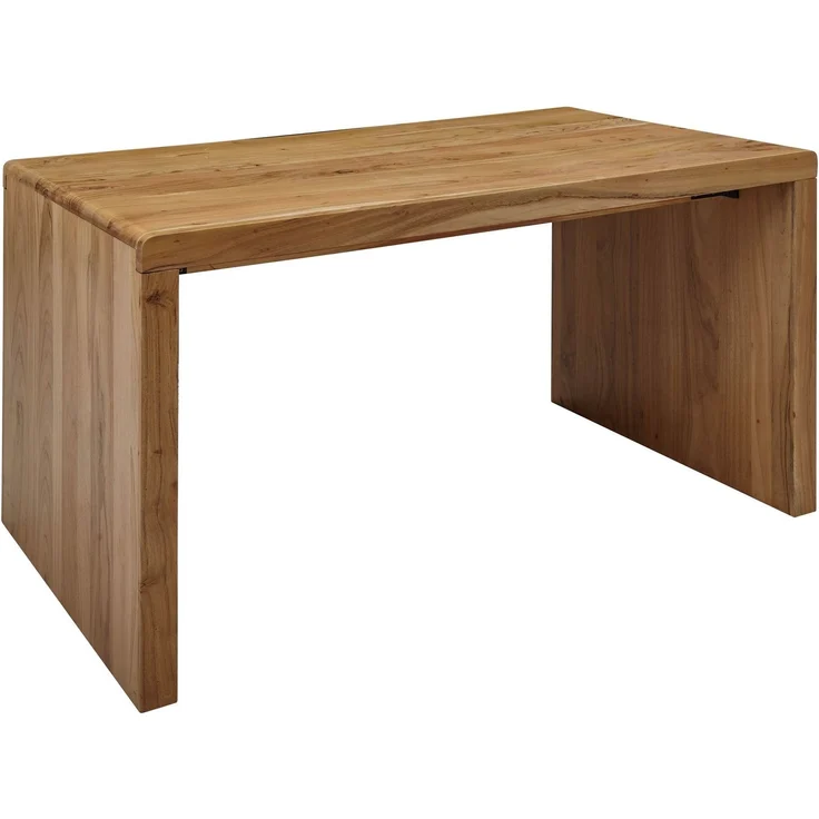 Schreibtisch >BOHA< in Akazie, Massivholz - 160x76x80cm (BxHxT) – Bild 2