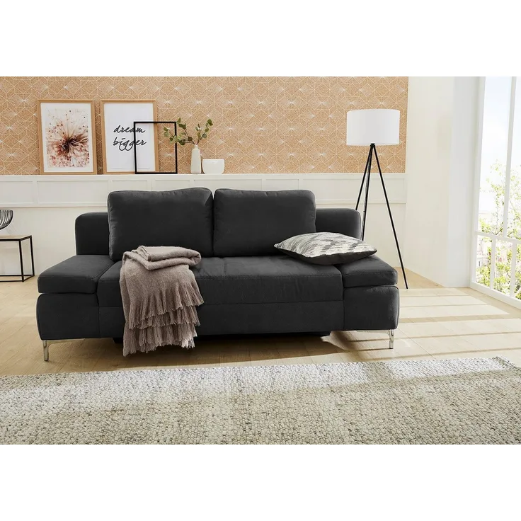Jockenhöfer Gruppe Schlafsofa Jano, klassisches Schlafsofa mit individuell, verstellbaren Armlehnen