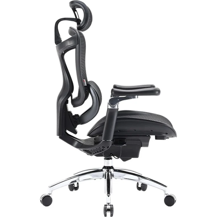 Sihoo 'Doro C300 Pro' ergonomischer Schreibtischstuhl, 130 x 75,5 cm, in Schwarz – Bild 12