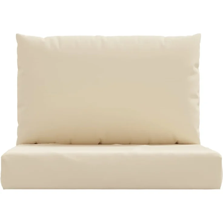 vidaXL Palettenkissen 2-tlg. Beige Oxford-Gewebe 361757 – Bild 3