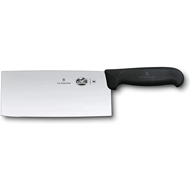Victorinox Chinese Chefs Knife - Chinesisches Chefmesser Fibrox schwarz – Bild 1