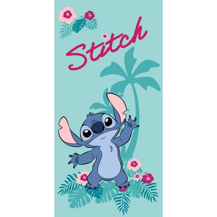 Lilo & Stitch Badetuch Lilo & Stich Frottee Badetuch Größe: 70 x 140 cm 100% Polyester, (1-St), 100% Polyester – Bild 3