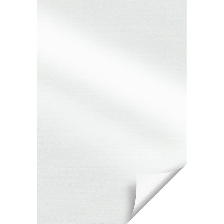 Lysel Outlet - Verdunkelungsrollo Shiny Reinweiß, (B x H) 102.50cm x 175cm in weiß/reinweiß – Bild 2