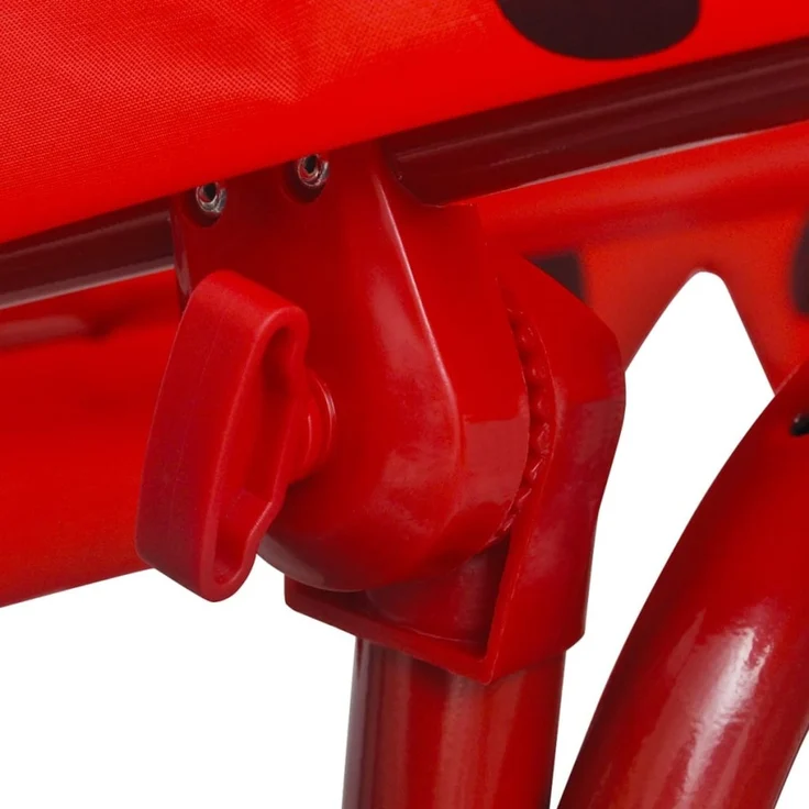 vidaXL Kinder-Hollywoodschaukel Rot 41840 – Bild 4