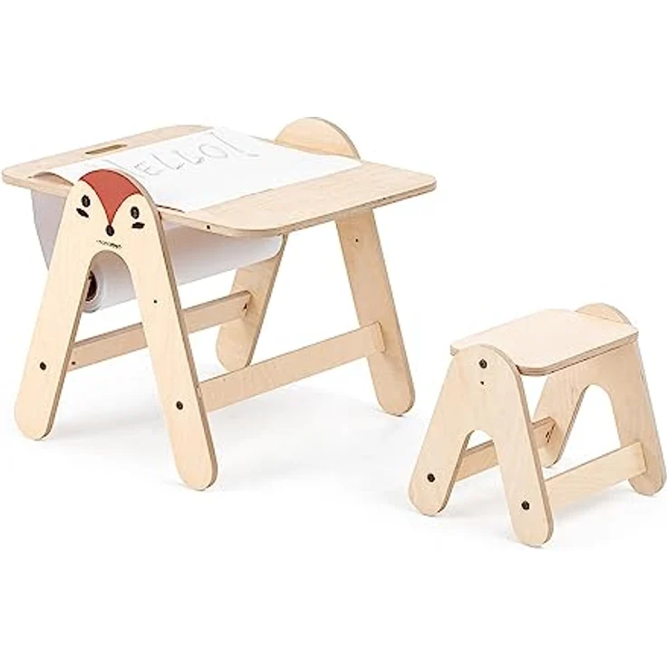 MamaToyz Holz Kindertisch & Maltisch Fuchs | – Bild 4
