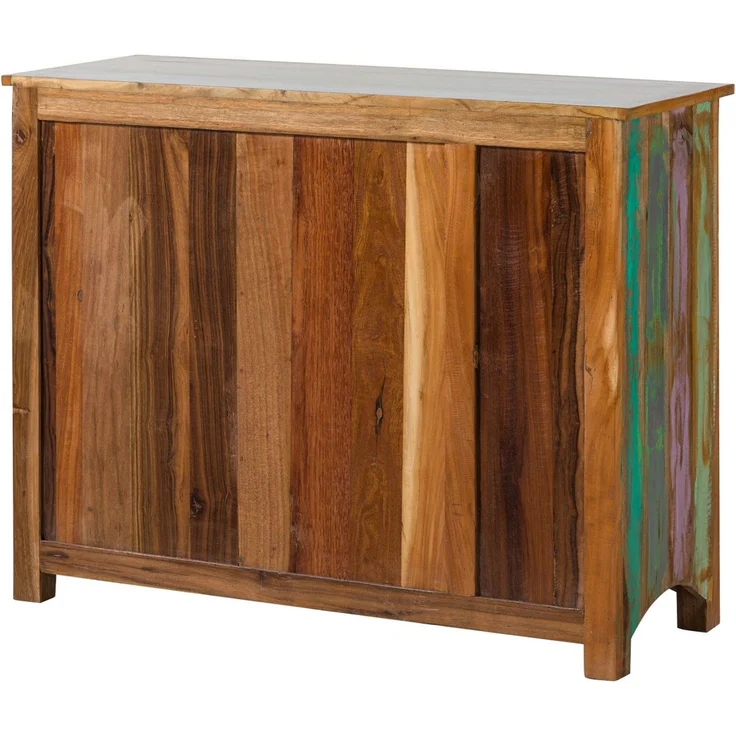 Kommode Altholz 110x40x85 mehrfarbig lackiert NATURE OF SPIRIT #17 – Bild 10